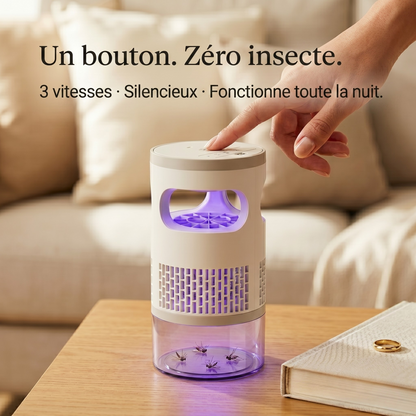 MosquiSafe Piège à Moustiques Silencieux