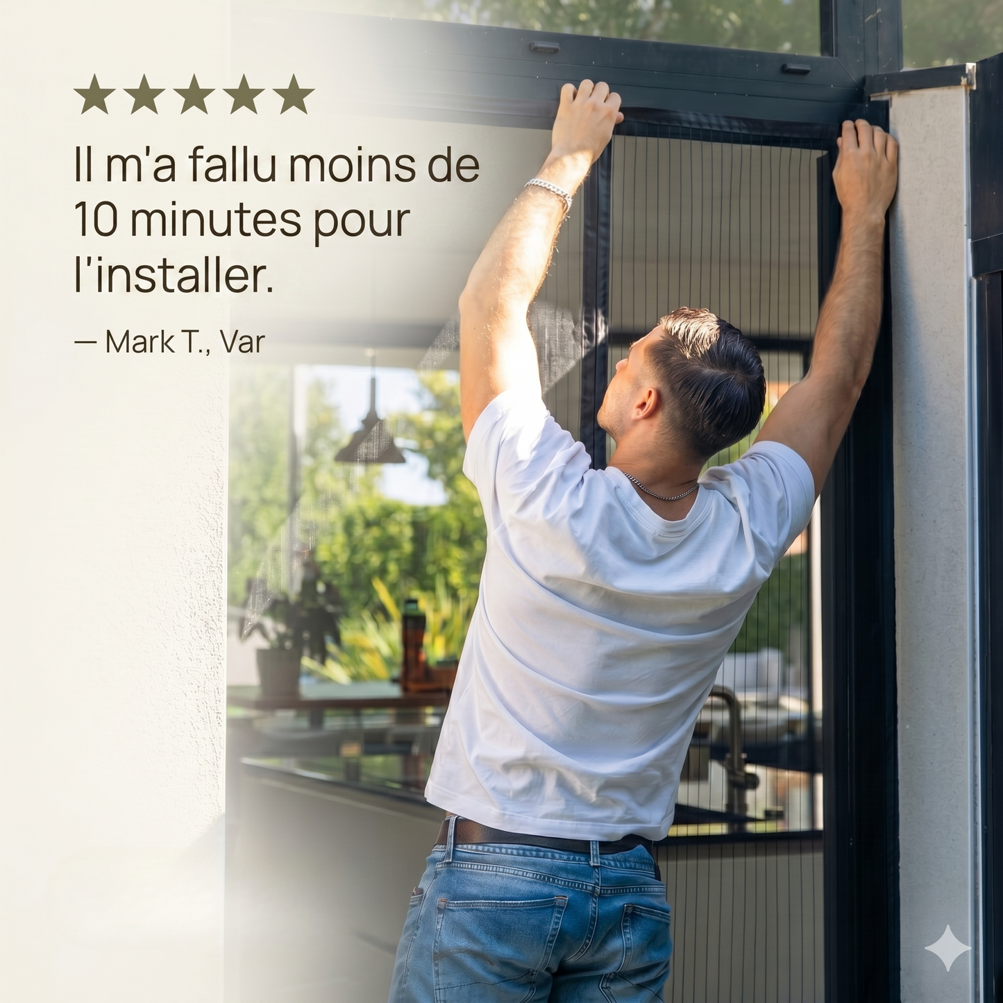 Mosquisafe V2 | Moustiquaire magnétique mains libres