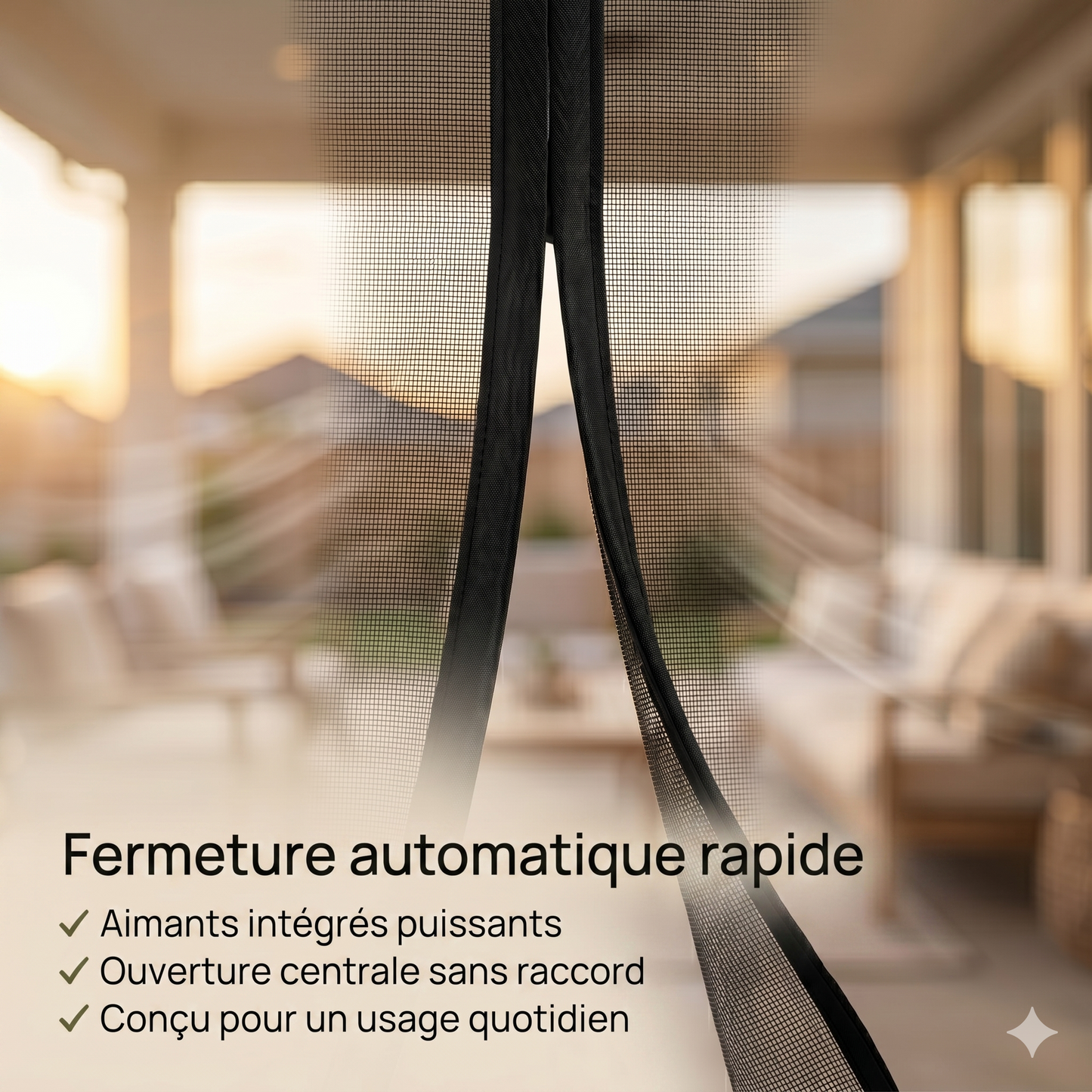 Mosquisafe V2 | Moustiquaire magnétique mains libres
