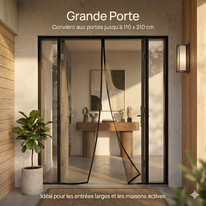 Mosquisafe V2 | Moustiquaire magnétique mains libres