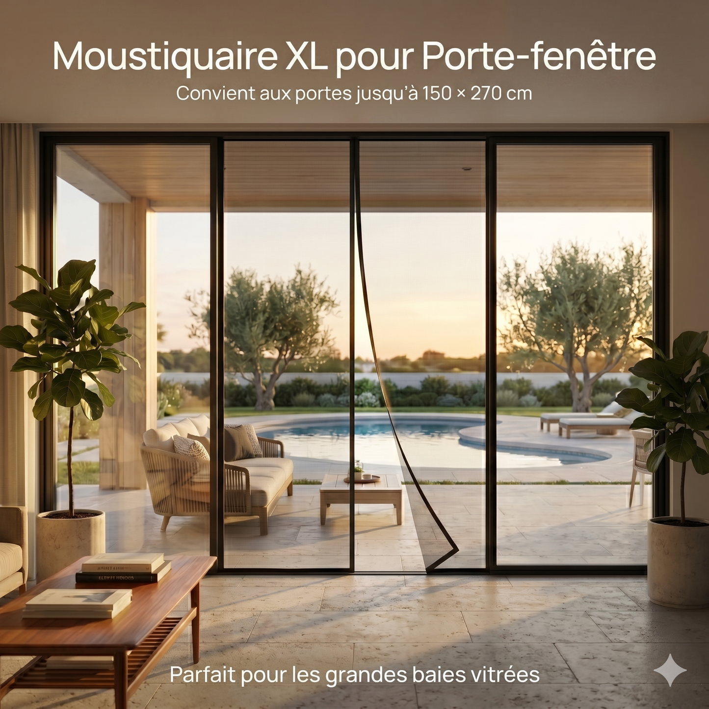 Mosquisafe V2 | Moustiquaire magnétique mains libres