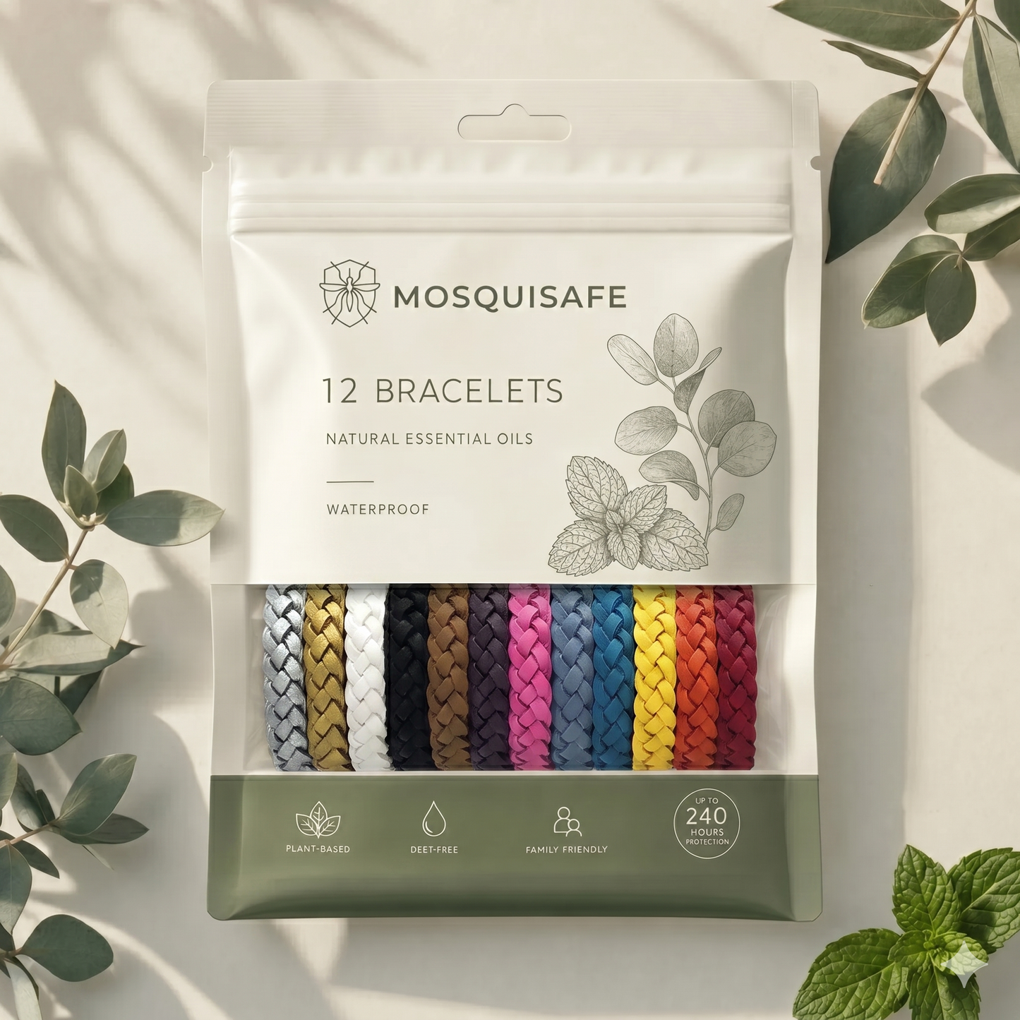 Bracelets anti-moustiques Mosquisafe