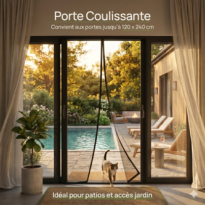 Mosquisafe V2 | Moustiquaire magnétique mains libres